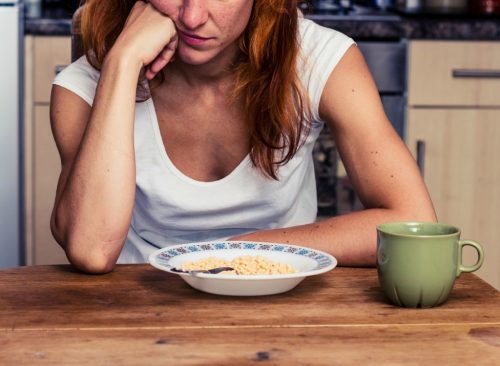 20 razones para subir de peso 38 La mujer que no quiere comer cereal