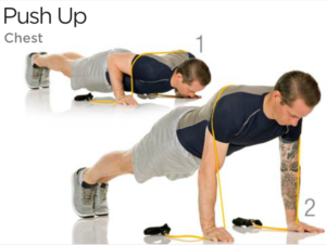 Puedes 3. Haz ejercicios de resistencia para todo el cuerpo. Puedes hacer ejercicios con vendajes elásticos de cuerpo entero en cualquier lugar.