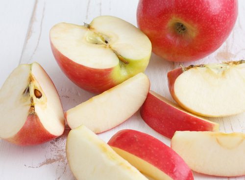 16 consejos efectivos para perder peso que debe probar Trozos de manzana