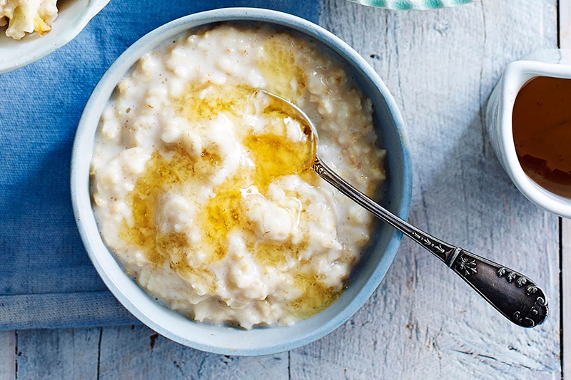 Avena para el desayuno Avena para el desayuno