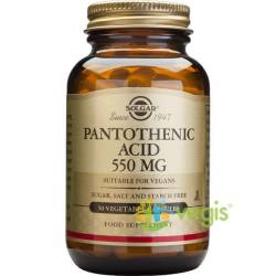 Precio Vitamina B5 Ácido pantoténico 550mg 50 cápsulas