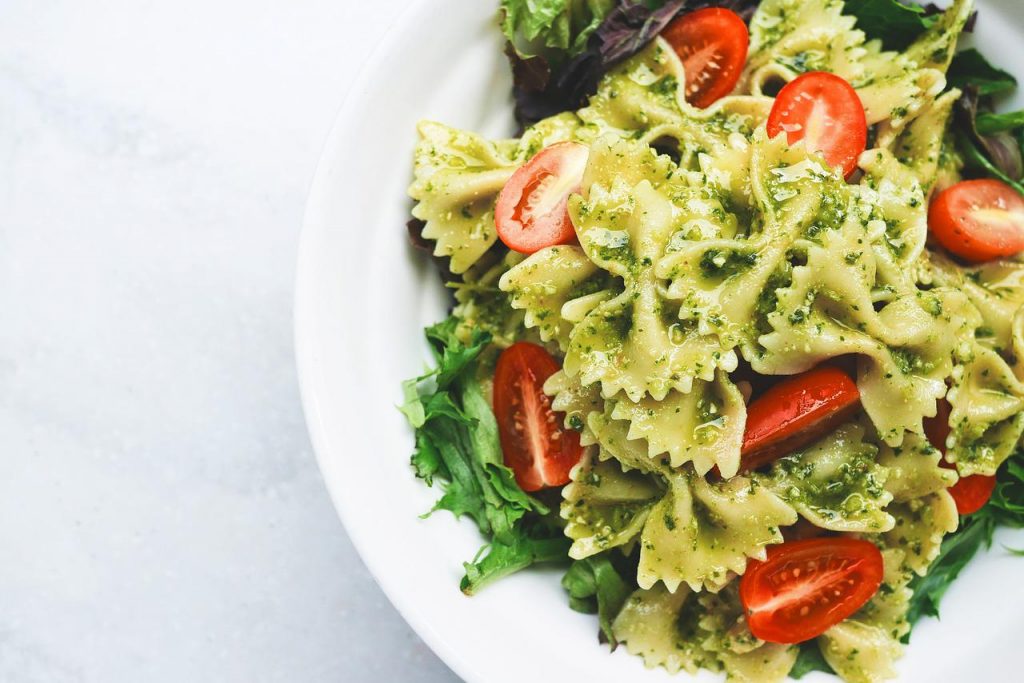 pastas con pesto