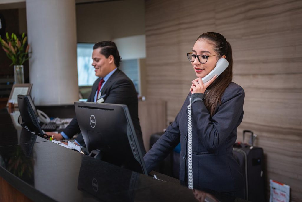 recepcionista