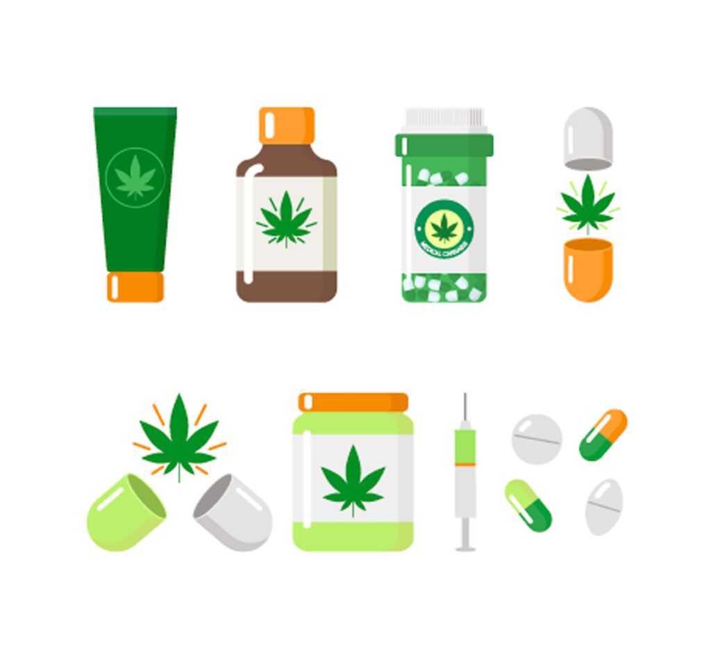 diferentes formas de marihuana medicinal