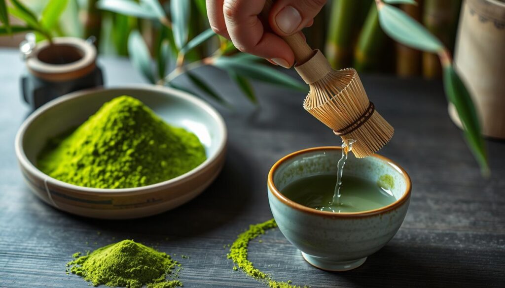 té matcha preparación té matcha preparación