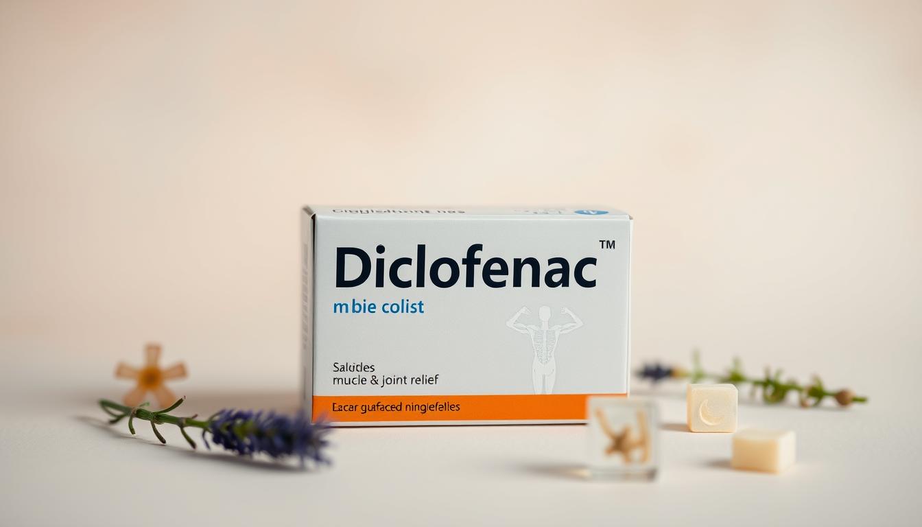 Diclofenaco (AINE, para dolores musculares y articulares) que es